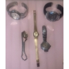 Image 4 : Ladies Vintage Jewelry Collection - Wrist Watches Clip On Earrings & More