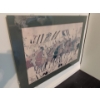 Image 4 : Framed Sections Of Bayeux Tapestry - 11th Century Embroidered Cloth Norman Conquest Of England