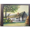 Image 6 : Charming Homestead Painting and WaterColor Hinge Signed Works