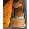 Image 3 : Oak Wood Coffee Table With Lift-Top Feature