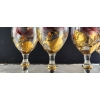 Image 3 :  Bohemian Crystal Cordial Glasses