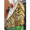 Image 5 : Stained Glass Rooster Lamp, Storage Basket, Frame, and Lighthouse Ceramic Piece