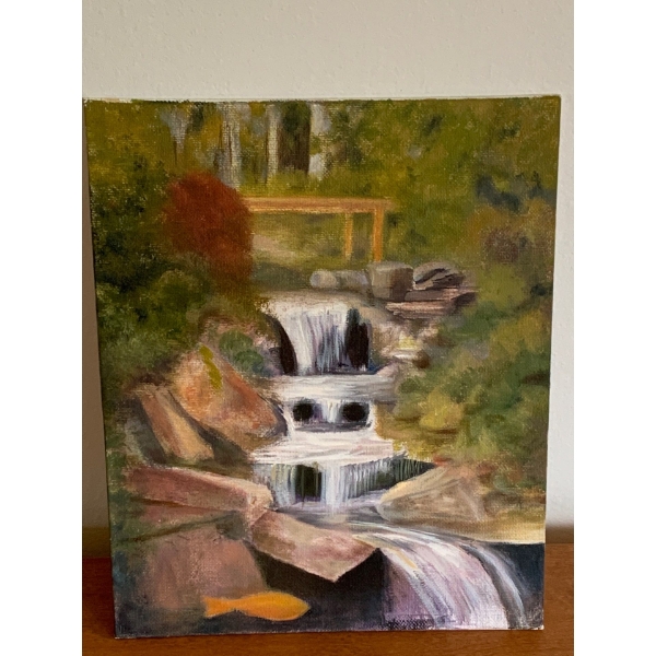 Lauri Ansell Brook Oil On Board  8 x 10