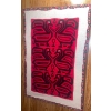 Image 3 : Hand Stitched Panama Mazahua Embroidered Tapestry Wall Hanging