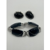 Image 1 : Retro 70's Monet Bracelet & Butler Earrings