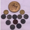 Image 1 : Collectable Set of German WWII Coins (ie. Pfenning) + Germany, Westfalia  10,000 MARK 1923 (Brass) 