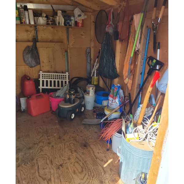 Mystery Shed Contents