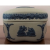 Image 6 : Wedgwood Jasperware Items: Box, Trinket Dish, and Tabletop Lighter