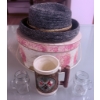 Image 1 : Gray Expression Hat, Canada's Centennial Mug, Mini Mason Jars, and Decorative Box