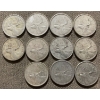 Image 1 : Canadian 25-cent Pieces 80% Silver 64.13 Grams