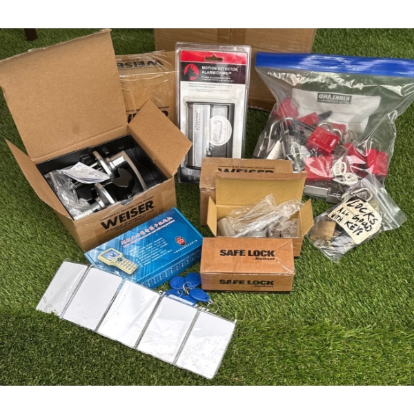 Security Essentials - Fob & Key Card Scanning System Motion Sensor Light WEISER Door Locks 