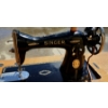 Image 2 : 1930's Singer Model 15-91 Sewing Machine with Attached Table- Tested and Working!