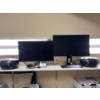 Image 1 : Computer Monitors X2 Including 2x Radio/CD Players