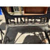 Image 5 : Antique Free Sewing Machine Co. Sewing Machine on Singer  Table 