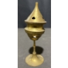 Image 8 : Brass Mantel Clock with Dome and Assorted Indian Brass Decor