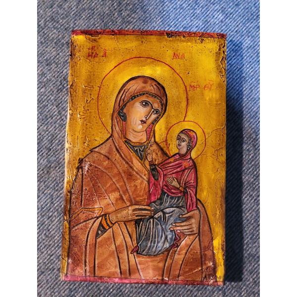  Byzantine Icon Of Saint Anne