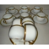 Image 1 : Vintage Elite Works Limoges France 10 Cups & Saucers Elegance & Beauty