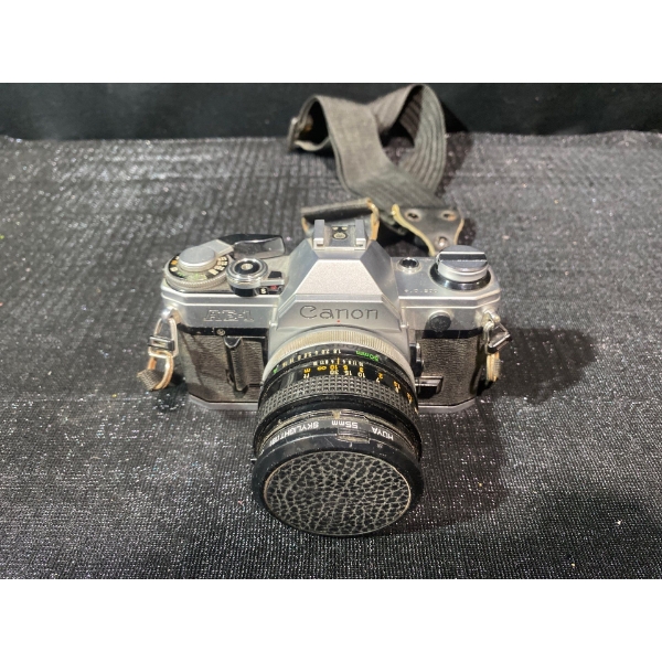 Vintage Canon AE-1 35mm SLR Film Camera