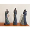 Image 1 : Mahogany Princess Figurines 'Guidance', 'In Love', 'Unforgettable' (11T) 