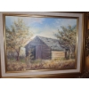 Image 2 : Painting by Baumgartner of Old Building 17 X 14, Framed