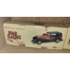 Image 2 : Two Road Classics Wooden Vehicle Collectibles: 15-Inch Sedan and 12-Inch Stake Bed Truck