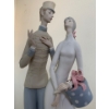Image 6 : LLADRO Porcelain 'The Flirt' Figurine  - 17T 