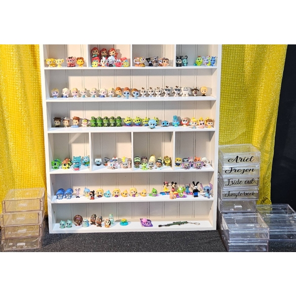 Disney Doorables Collection with Plastic Sorting Pullout Trays