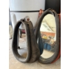 Image 2 : vintage horse collars one was turned into a mirror very cool wall hangers
