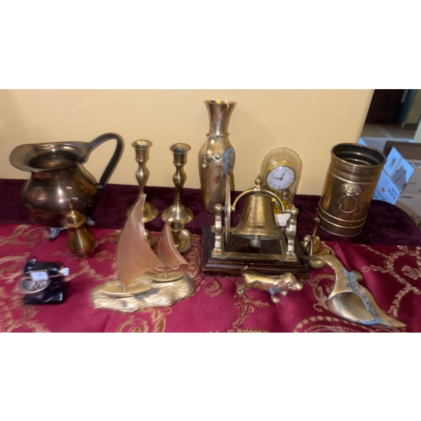  Beautifully Brass.... Ornate Brass Items For All