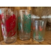 Image 3 :  8 assorted glasses. This is a vintage Kraft Swanky Swig juice glass, likely manufactured by Hazel A