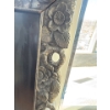 Image 4 : Japanese Black Lacquer Wood Panels w/ Abalone & Mother Of Pearl Embellishments 