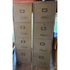 Image 1 : Beige Metal Filing Cabinets - 15W, 53T
