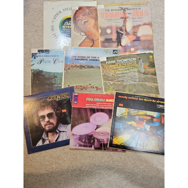 Record Collection Gene Watson Sandy Nelson Hank Thompson
