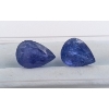 Image 1 : 8.78 ct Certified Tanzanite gemstone Pair ($6,100 Appraisal)