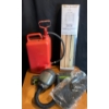 Image 1 : Base Wood Blind, Work Mask, Vintage Fire Extinguisher & More! 