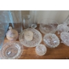 Image 2 : Assortment of Glassware Including Candy Dishes, Largest 8 " Diameter and Vases