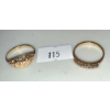 Image 1 : Stamped 10K Yellow Gold Ladies Rings - Gold Nugget Design & More 