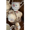 Image 4 : Fine Bone China Tea Set with Floral Design â€“ Complete 28-Piece Set