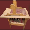 Image 7 : Antique Monk's Chair 27 W, 22 D, 26 T 