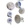 Image 4 : Collection Of Vintage Delft Pottery Features Several Hand-Painted Items.