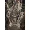 Image 2 : Collection of Glass Including Stained Glass Angel, Red Rose, Clown and Small Clock
