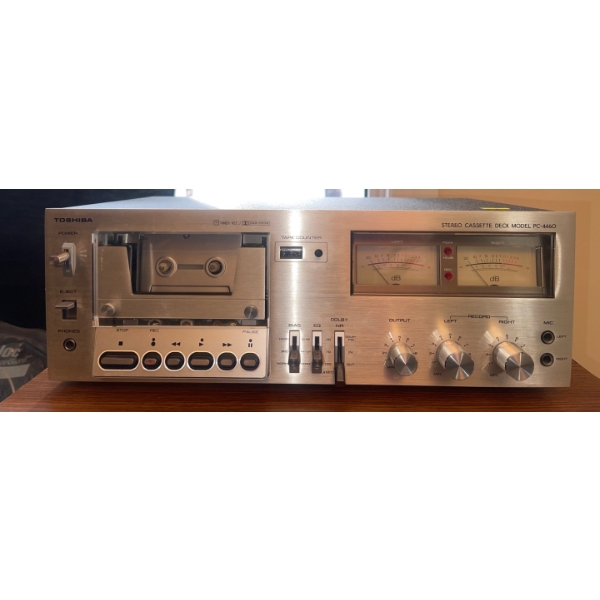TOSHIBA Stereo Cassette Deck Model PC-4460