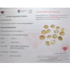 Image 3 : 52.35 ct Certified Madeira Citrine gemstone Parcel ($7,853 Appraisal)