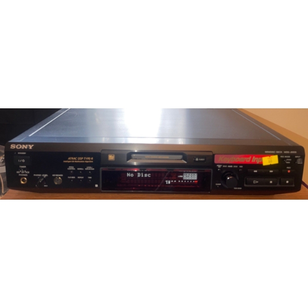 SONY Atrac DSP Type R MiniDisk Deck Mo.MDS-JE630