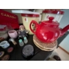 Image 3 : vintage tins, beautiful, handmade, red teapot vintage medicine bottles, Harley Davidson glass case v