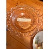 Image 4 : 6 fine bone china teacups and saucers, vintage Godinger Silverplated and Crystal Swan Salt Cellar wi