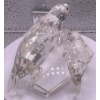 Image 2 : Swarovski Crystal Mom & Pup Seal Floating on Ice