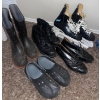 Image 1 : Men's Deluxe Shoe Haul-  Rubber Boots, Bauer Skates, Crocks & Dress Shoes
