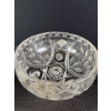 Image 2 : Crystal Decanter w/ Bowl & Brass Plate 