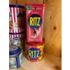Image 3 : Collection of Tins Including Ritz crackers & Armour Pure Lard 